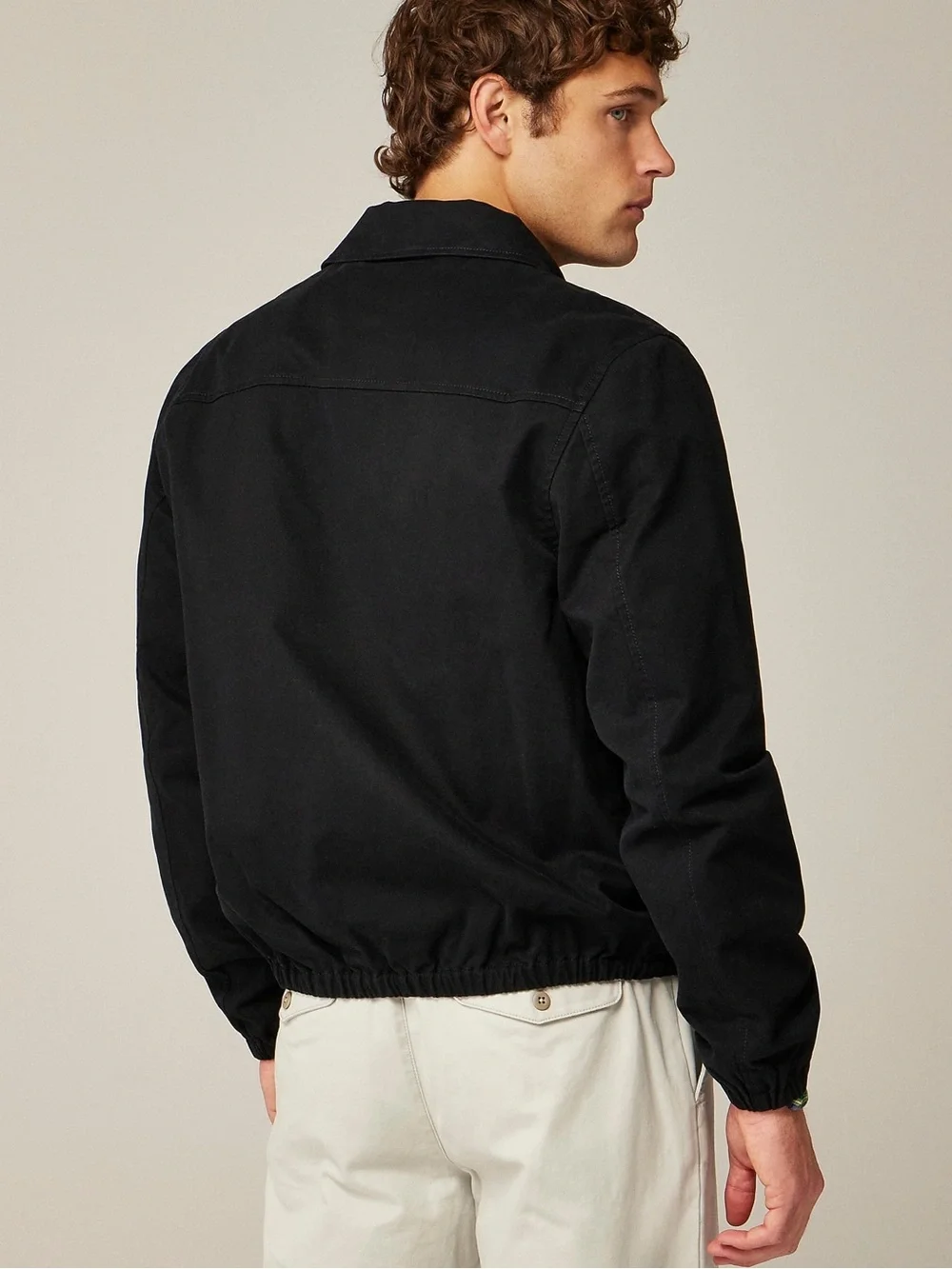 J. Crew Men’s Harrington Jacket Cotton Twill Size Small NWT